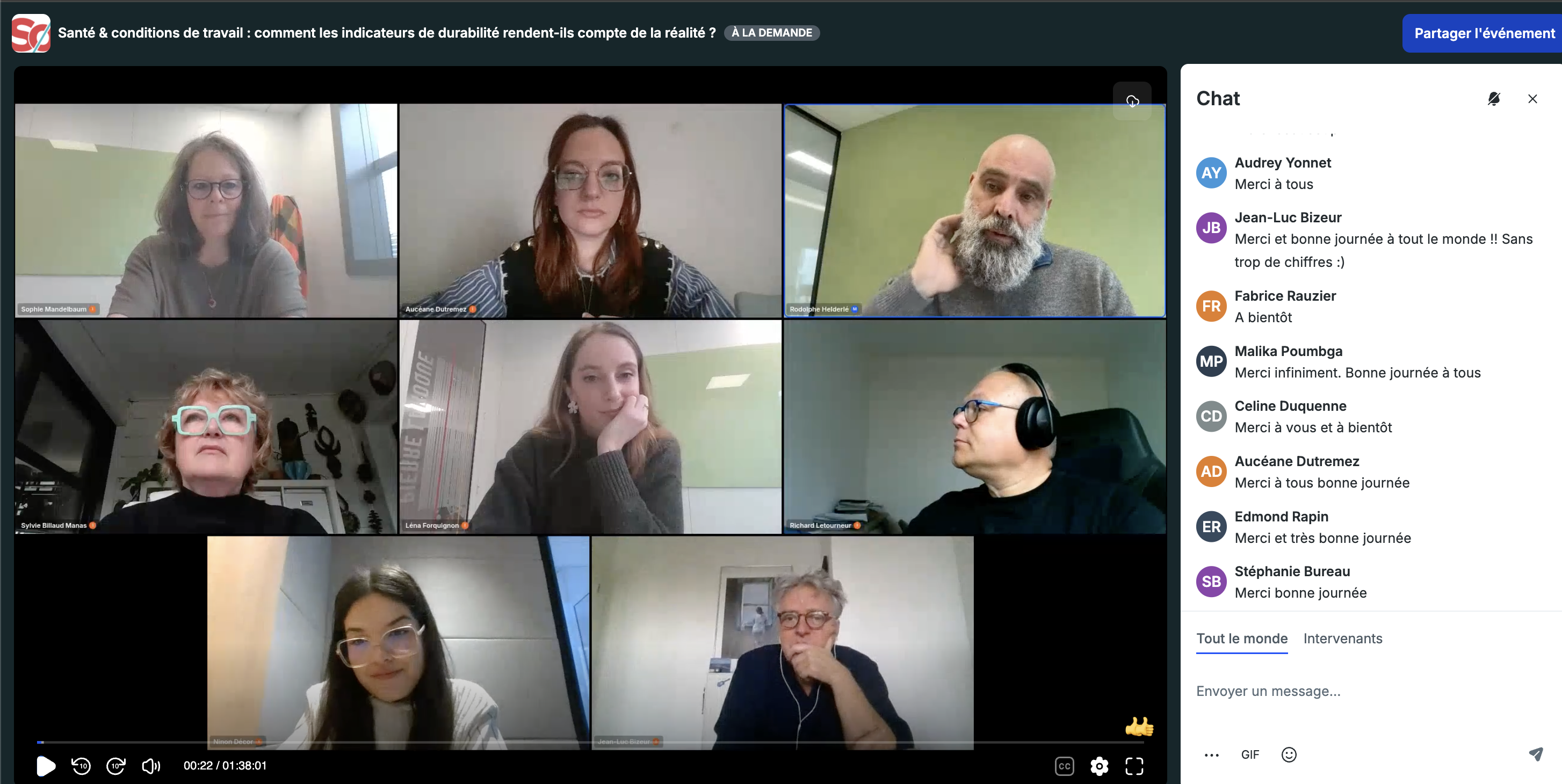 En direct du 12 mars