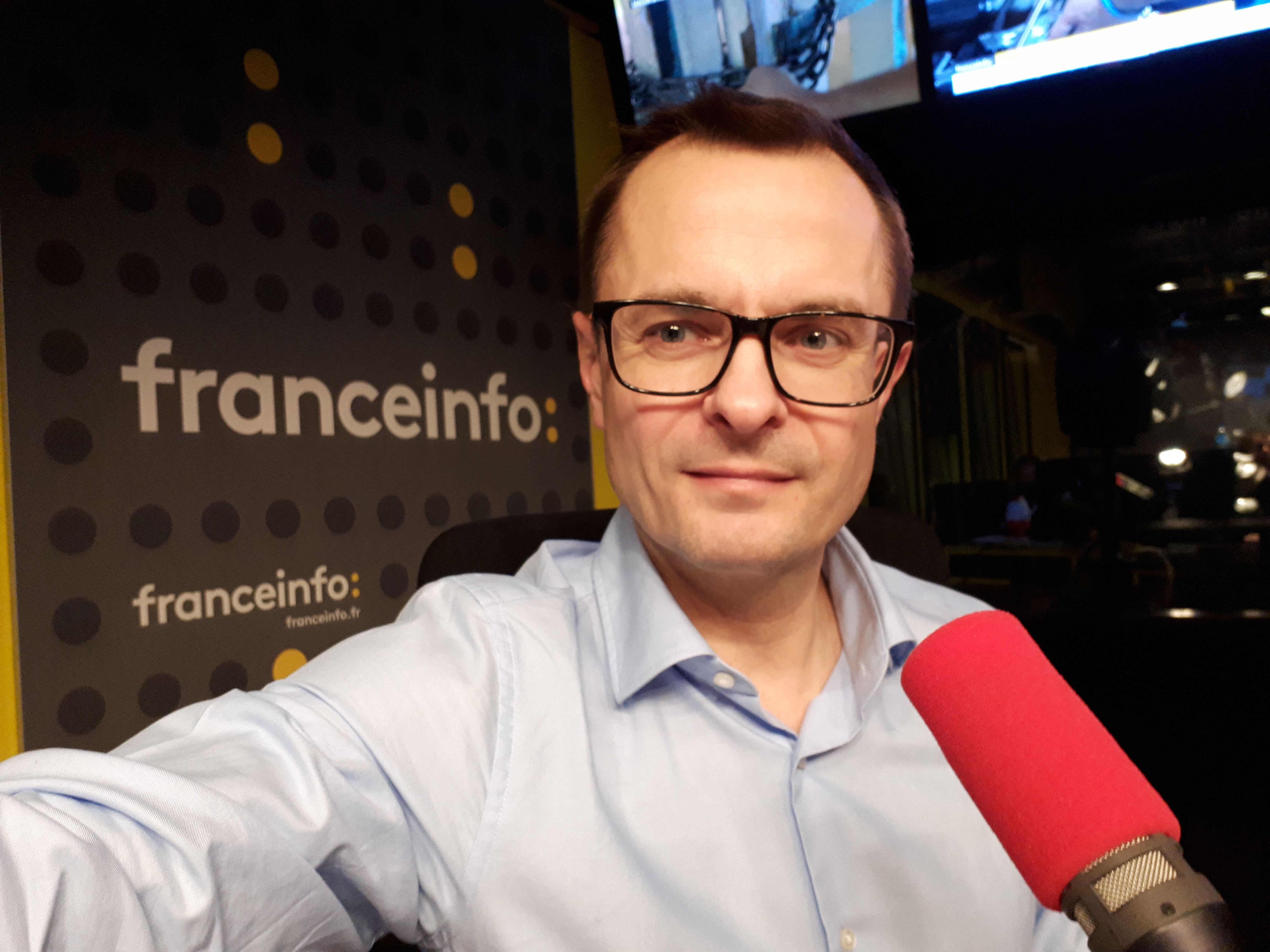 Remi AUFRERE-PRIVEL lors d'une intervention médiatique...