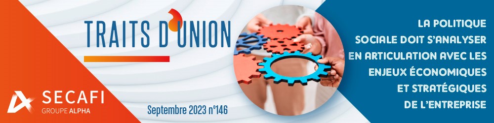 Traits d'Union N°146 sur l'information-consultation "Politique sociale"