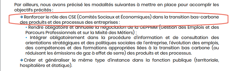 Extrait du rapport de la CCC en date du 29/06/2020