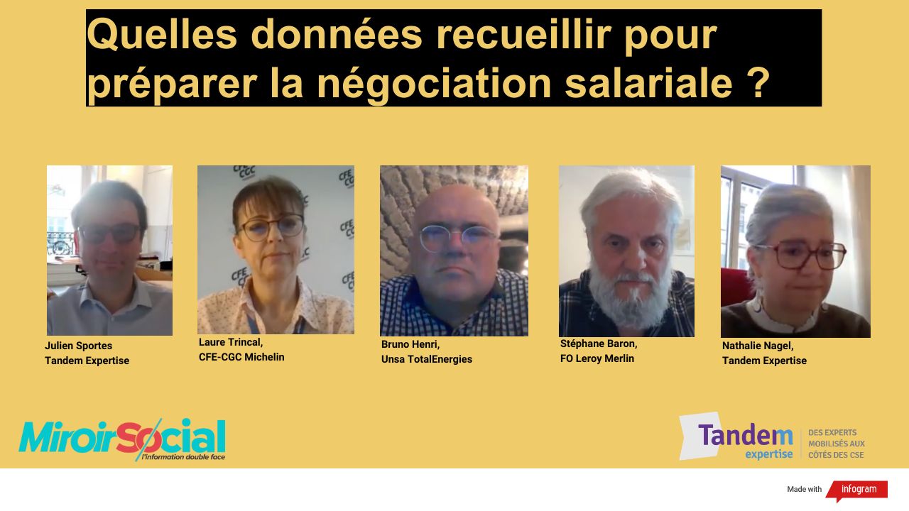 Données salaire