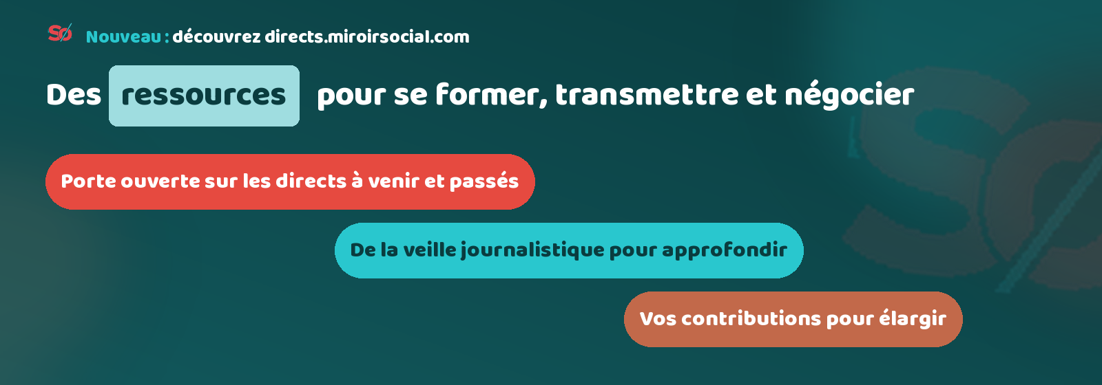 Porte ouverte sur les directs